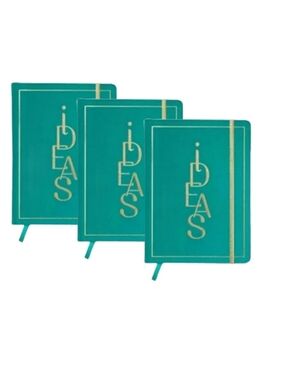 Set Of 3 Hardcover Journals